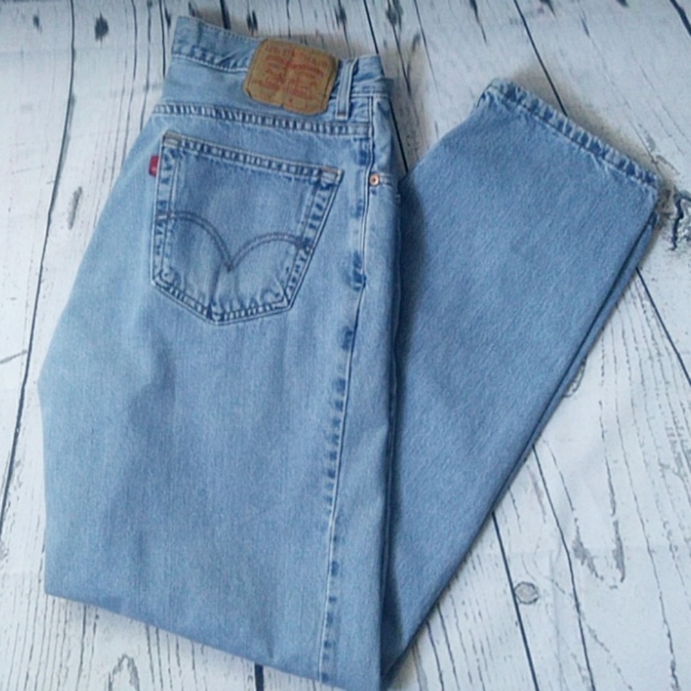 Levi's 560 High Rise Jeans 34 x 32 Rare Red Tag